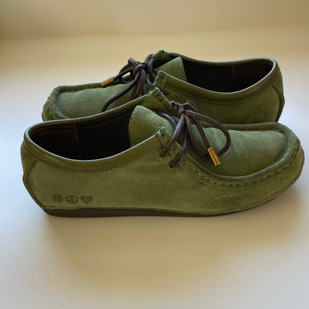 Lucky Brand Women’s Suede Wallabee Laced Moccasin - Picture 6 of 11